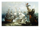 The Battle of Trafalgar, c.1875 ジクレープリント - ジョン・キャロウ