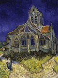 The Church in Auvers-Sur-Oise, c.1890 Giclée-tryk af Vincent van Gogh
