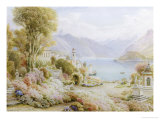 Villa Melzie, Como, Italy Giclee Print by Ebenezer Wake Cook