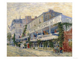The Restaurant de la Sirene in Asnieres, c.1887 Reproduction procédé giclée par Vincent van Gogh