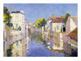 Canal at Burano, Venice Giclée-tryk af Paul Mathieu