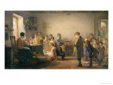 Classroom Recital Giclee Print by Thomas Webster