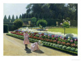 Au parc reproduction procédé giclée par Caroline Van Deurs