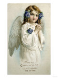 May All Christmas Blessings Be Thine Giclee Print