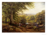 Near Weybridge, Surrey Reproduction procédé giclée par Edmund G. Warren
