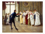 Flirtation Giclee Print by Henry Gillard Glindoni