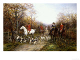 Going Through the Copse Giclee Print by Heywood Hardy