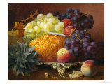 Still Life of Grapes and Pineapples Giclee Print by Eloise Harriet Stannard