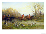 The Start of the Hunt Giclee Print by Heywood Hardy