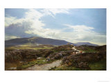 Perthshire Moor reproduction procédé giclée par Sidney Richard Percy