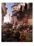 Napoleon's Entry Into Cairo Giclee-trykk av Gustave Bourgain
