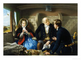 Travelling First Class: The Meeting Giclee Print by Abraham Solomon
