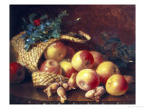 Christmas Fruit and Nuts Giclee Print by Eloise Harriet Stannard