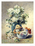 Vase of Spring Blossom Giclee Print by Edmond Coppenolle