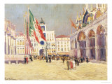 St. Mark's Square, Venice Lámina giclée por Paul Mathieu