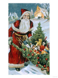 Bright and Merry Christmas Giclee Print