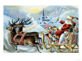 Merry Christmas! Reproduction procédé giclée