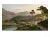 View of Ambleside, Westmoreland Giclee Print by Sidney Richard Percy