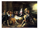 Nativity Giclée-Druck von Willem Van Herp