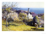Springtime, Devon Giclee Print by John White