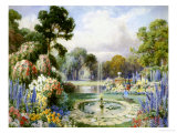 Romantic Garden Lámina giclée por John Macpherson Romantic Garden Lámina giclée por John Macpherson