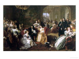 King Charles Ii of England's Last Sunday Giclee Print by William Powell Frith
