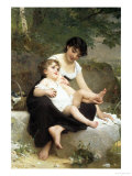 Motherly Love Giclee Print by Emile Munier