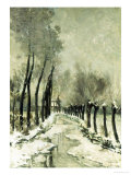 Snowy Vista Giclee Print by Paul Mathieu