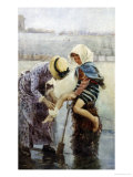 Paddling Giclee Print by Alexander Rossi