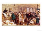 Billingsgate, c.1861 Giclee Print by George Elgar Hicks