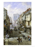 Foss Street, York Giclee Print by Louise J. Rayner