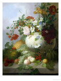 Vase of Summer Flowers Giclee Print by Joseph Rhodes