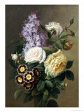 Spring Bouquet Giclee Print by Virginie De Sartorius