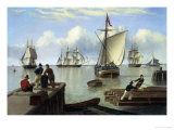 Shipping in the Humber Giclee Print by John Of Hull Ward