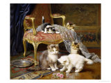 Mischief Makers Giclée-Druck von Leon Charles Huber