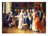 The Music Lesson Giclee Print by Federigo Andreotti