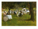 Summer Garden Party Giclee Print by Albert Chevallier Tayler