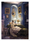 Evening at Home Reproduction procédé giclée par Edward John Poynter