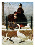 Charlot en el parque Lámina giclée por George Dunlop Leslie