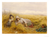 The Young Harvesters Giclee Print by Robert T. Waite