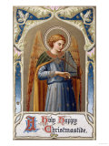 Holy Happy Christmastide Giclee Print