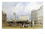 St. Saviour's Church, Southwark reproduction procédé giclée par George Sidney Sheperd