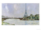 The Eiffel Tower Giclee Print by Pierre Thevenet