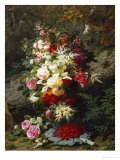Still Life with Raspberries Giclée-Druck von Jean Baptise Robie
