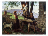 Rescuing the Birdsnest Reproduction procédé giclée par Antonio Paoletti