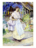 The Pretty Milkmaid Giclee Print by David Woodlock
