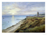 View of Cromer, Norfolk, from the West reproduction procédé giclée par John Moore