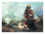 Morte d'Arthur, c.1862 Lámina giclée por John Mulcaster Carrick Morte d'Arthur, c.1862 Lámina giclée por John Mulcaster Carrick