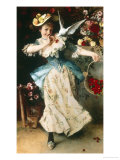 Basketful of Cherries Giclée-Druck von Francesco Vinea
