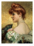 Beautiful Redhead Reproduction procédé giclée par Eduardo Tofano